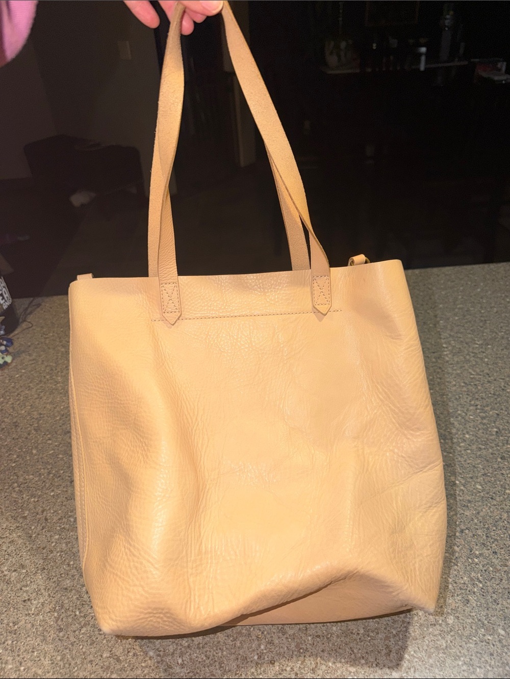 Madewell Leather Tote Bag